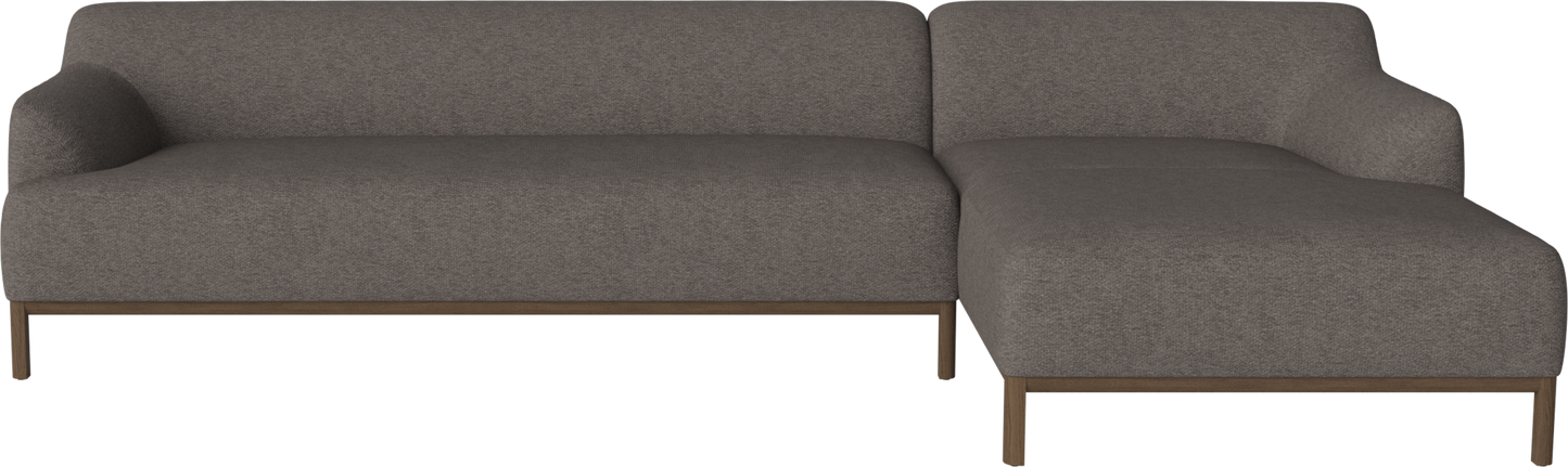 Caro 4-zitsbank met chaise longue