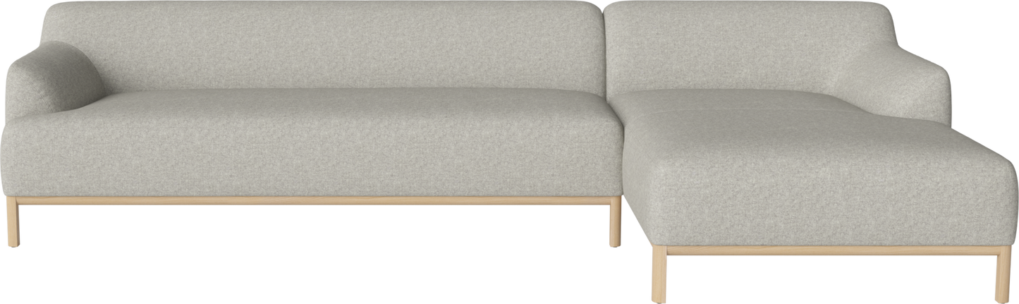 Caro 4-zitsbank met chaise longue