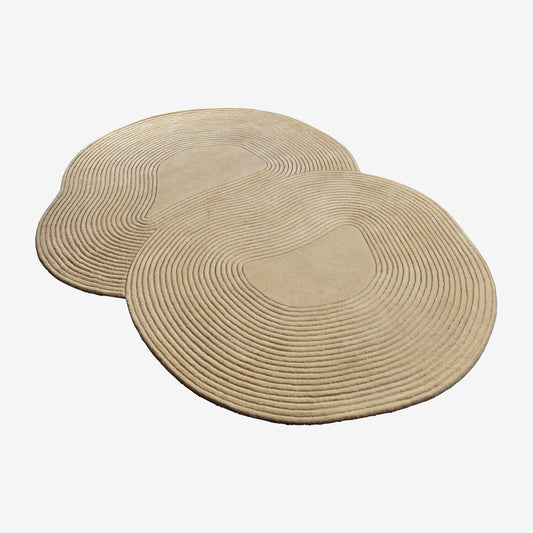 Zen rug shaped